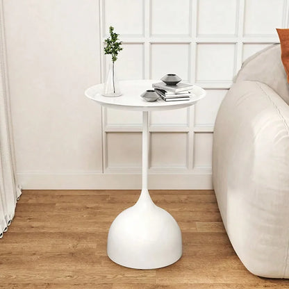 Nordic Mini Round Table – Modern Accent for Any Space