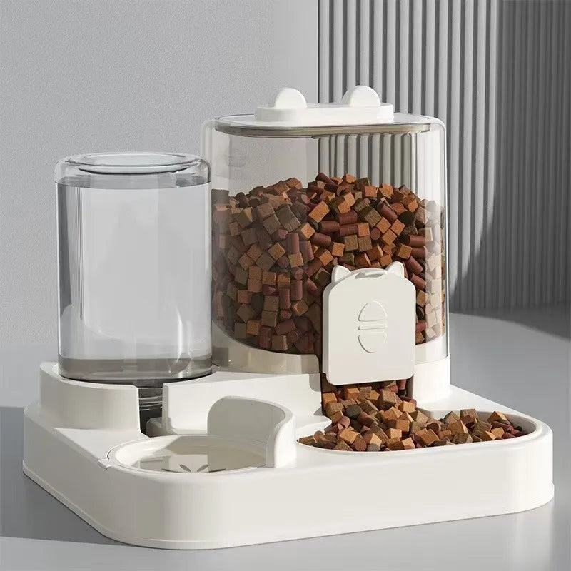 Smart Feeder & Water Fountain for Pets – Hassle-Free Feeding for Cats & Dogs